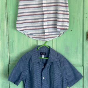 CHILDRENS PLACE 2) Short Sleeve Button Up Shirts